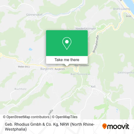 Geb. Rhodius Gmbh & Co. Kg map