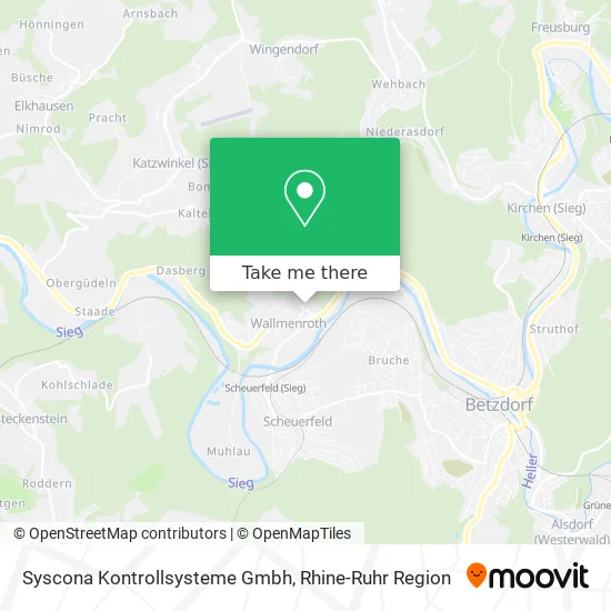 Карта Syscona Kontrollsysteme Gmbh