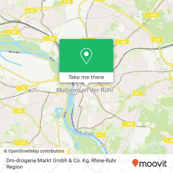 Dm-drogerie Markt Gmbh & Co. Kg map