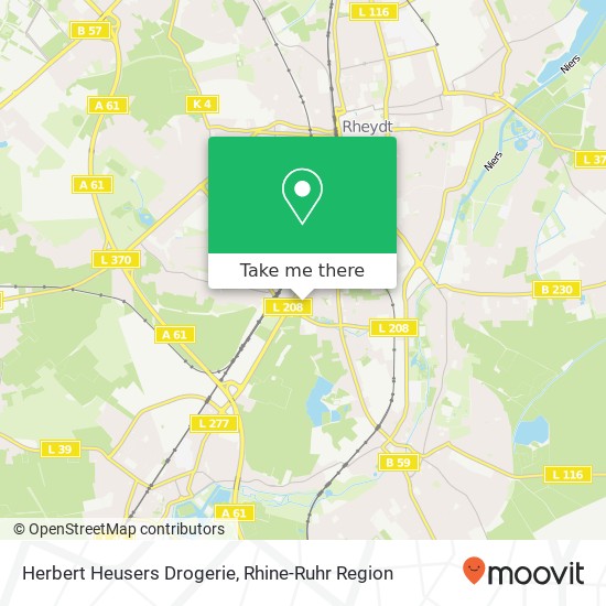 Herbert Heusers Drogerie map