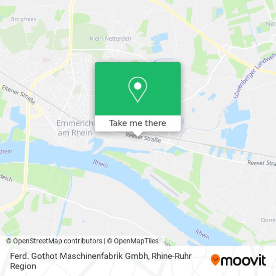 Ferd. Gothot Maschinenfabrik Gmbh map