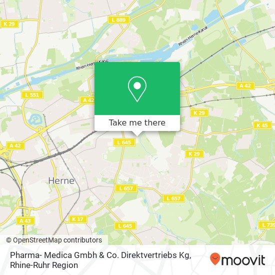 Pharma- Medica Gmbh & Co. Direktvertriebs Kg map