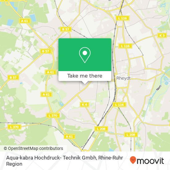 Aqua-kabra Hochdruck- Technik Gmbh map