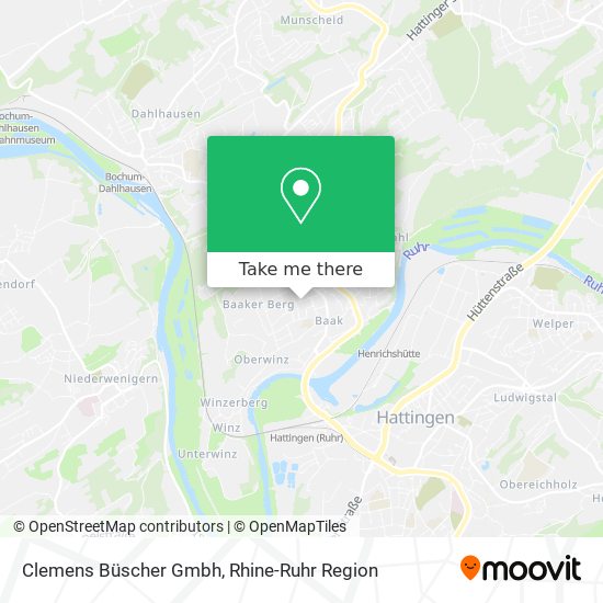 Clemens Büscher Gmbh map