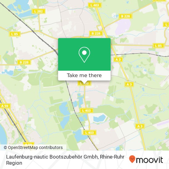 Карта Laufenburg-nautic Bootszubehör Gmbh