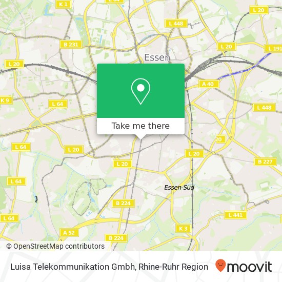 Luisa Telekommunikation Gmbh map