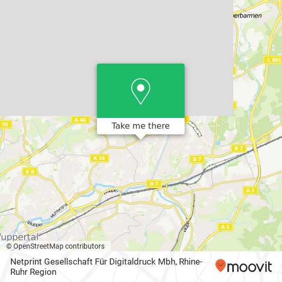 Netprint Gesellschaft Für Digitaldruck Mbh map