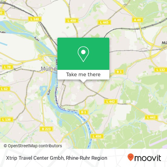 Xtrip Travel Center Gmbh map