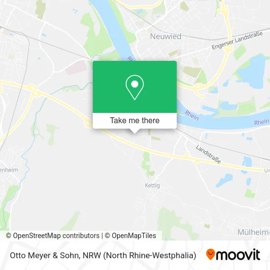 Карта Otto Meyer & Sohn