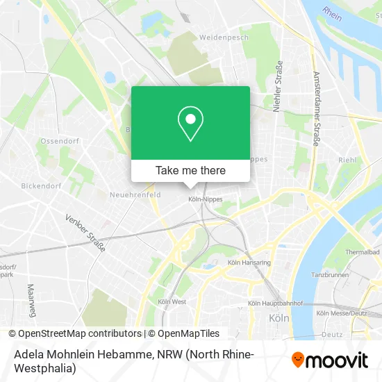 Карта Adela Mohnlein Hebamme
