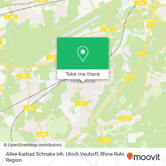 Allee-kurbad Schnake Inh. Ulrich Veuhoff map