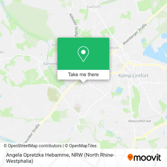 Карта Angela Opretzka Hebamme