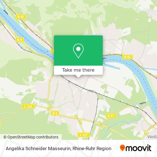 Карта Angelika Schneider Masseurin