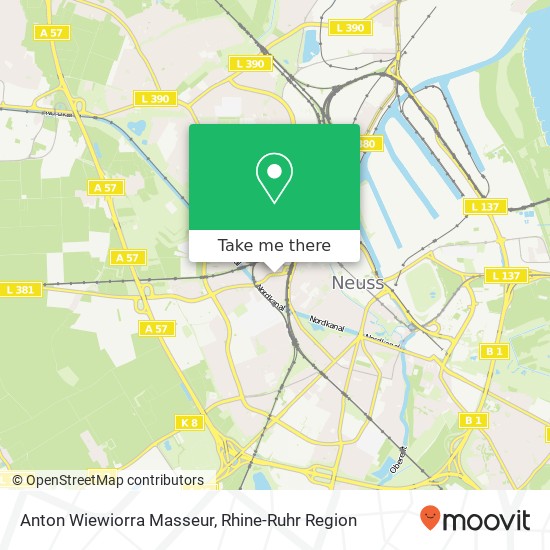 Anton Wiewiorra Masseur map