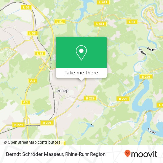 Berndt Schröder Masseur map