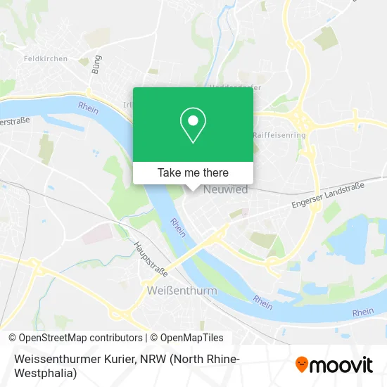 Weissenthurmer Kurier map