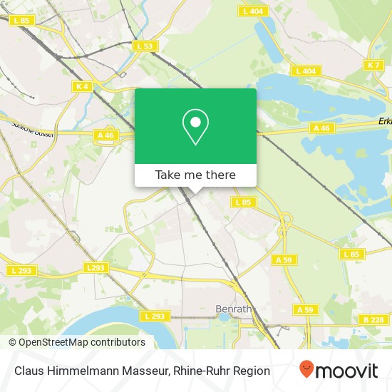 Claus Himmelmann Masseur map