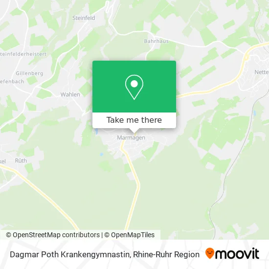 Карта Dagmar Poth Krankengymnastin