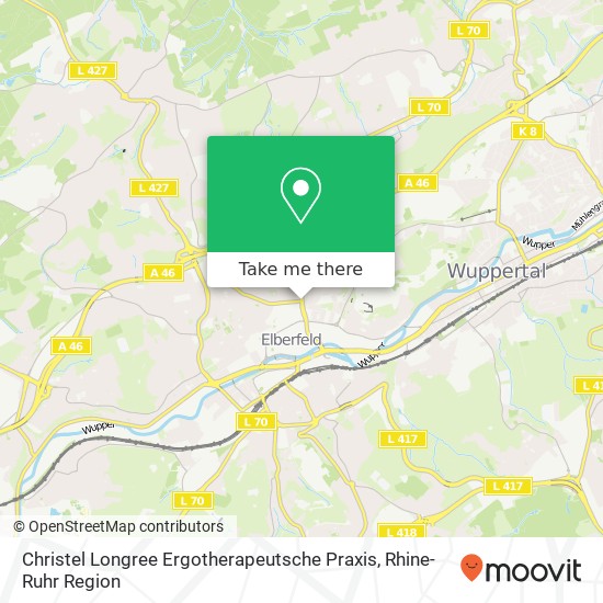 Christel Longree Ergotherapeutsche Praxis map