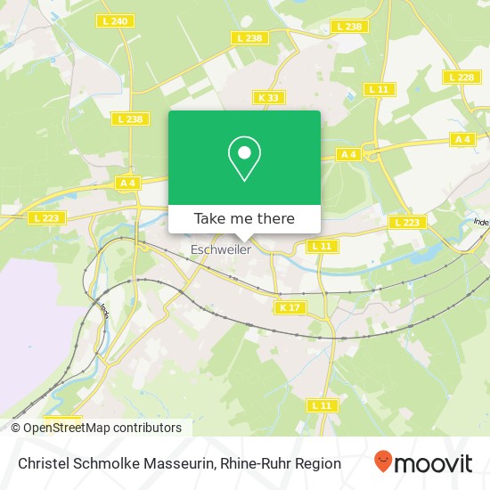 Christel Schmolke Masseurin map