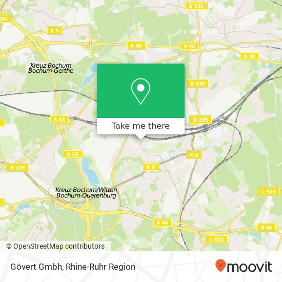 Gövert Gmbh map