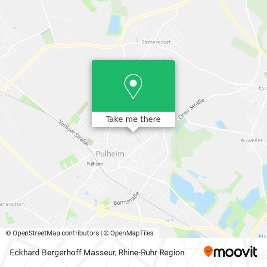 Eckhard Bergerhoff Masseur map