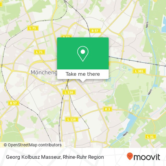 Georg Kolbusz Masseur map