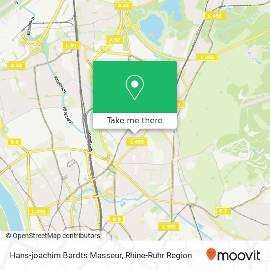 Hans-joachim Bardts Masseur map