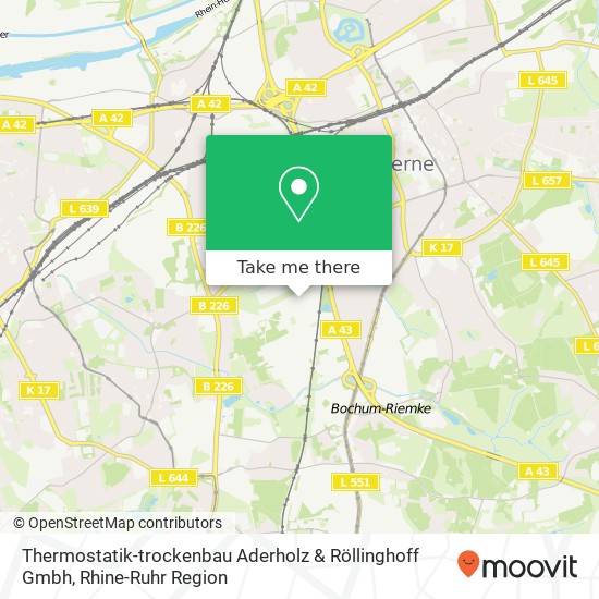 Thermostatik-trockenbau Aderholz & Röllinghoff Gmbh map