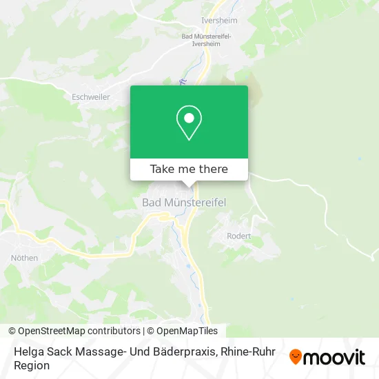 Карта Helga Sack Massage- Und Bäderpraxis