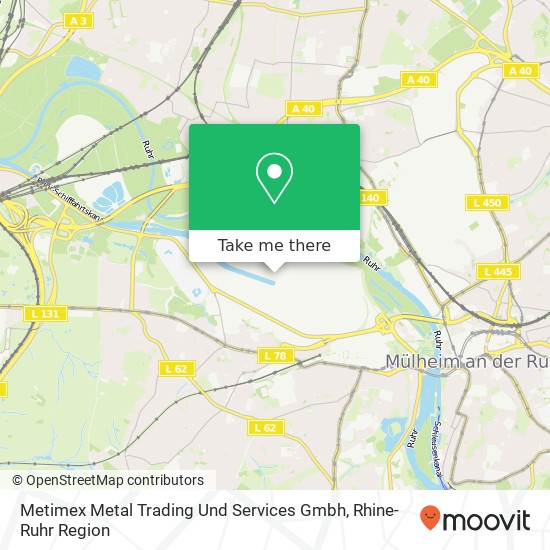 Metimex Metal Trading Und Services Gmbh map