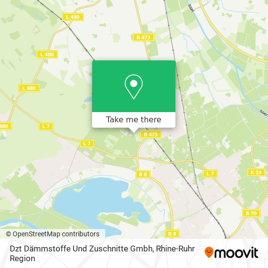 Dzt Dämmstoffe Und Zuschnitte Gmbh map