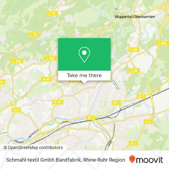 Schmahl-textil Gmbh Bandfabrik map