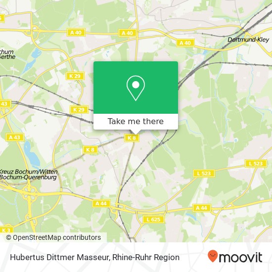 Hubertus Dittmer Masseur map