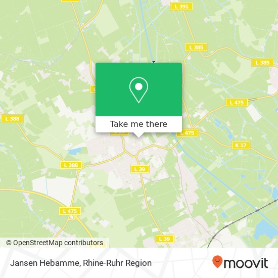 Jansen Hebamme map