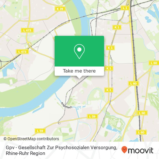 Gpv - Gesellschaft Zur Psychosozialen Versorgung map