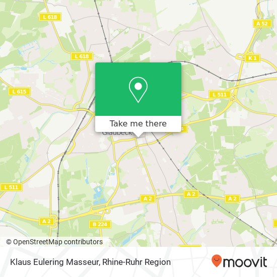 Klaus Eulering Masseur map