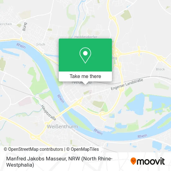 Manfred Jakobs Masseur map