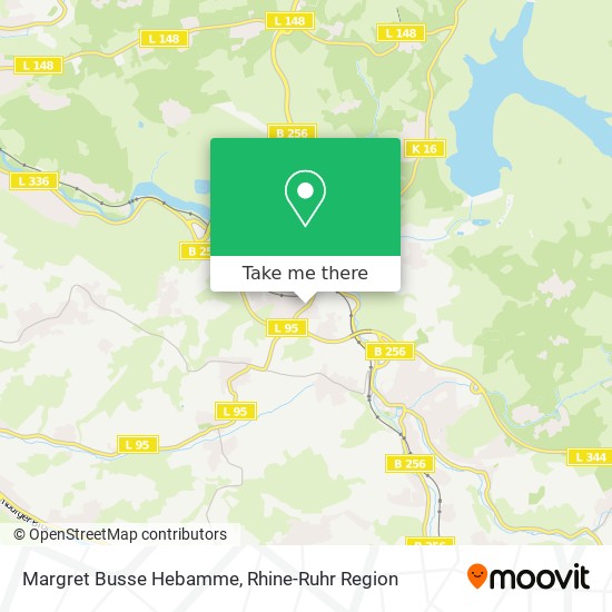 Margret Busse Hebamme map
