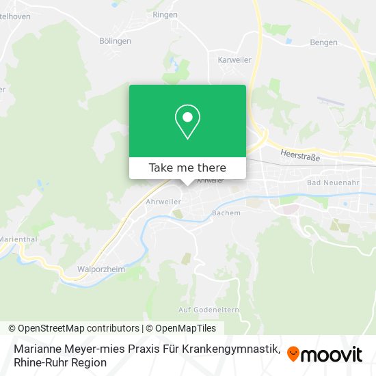 Marianne Meyer-mies Praxis Für Krankengymnastik map