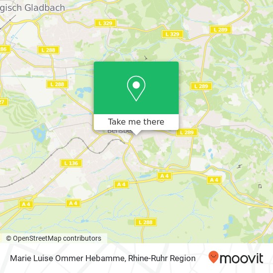 Marie Luise Ommer Hebamme map