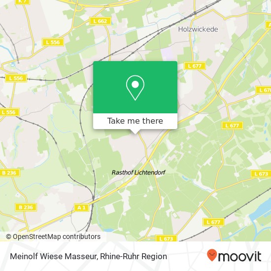 Meinolf Wiese Masseur map