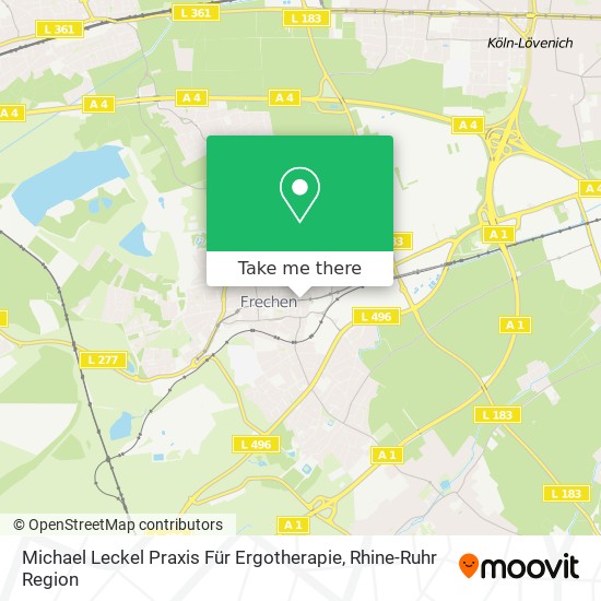 Michael Leckel Praxis Für Ergotherapie map