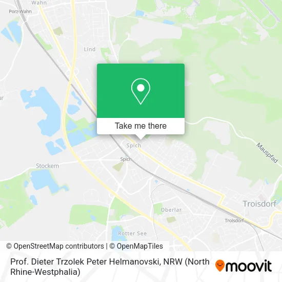 Карта Prof. Dieter Trzolek Peter Helmanovski