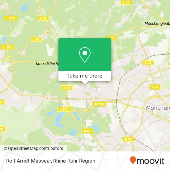 Rolf Arndt Masseur map