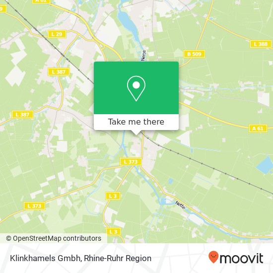 Klinkhamels Gmbh map