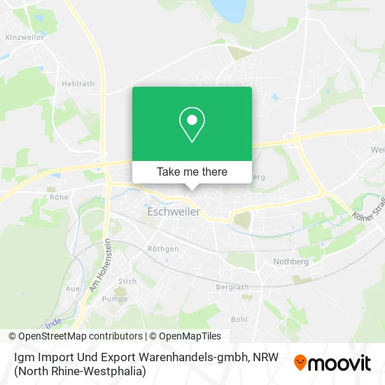 Карта Igm Import Und Export Warenhandels-gmbh