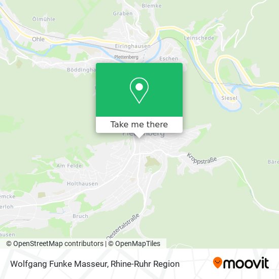 Wolfgang Funke Masseur map