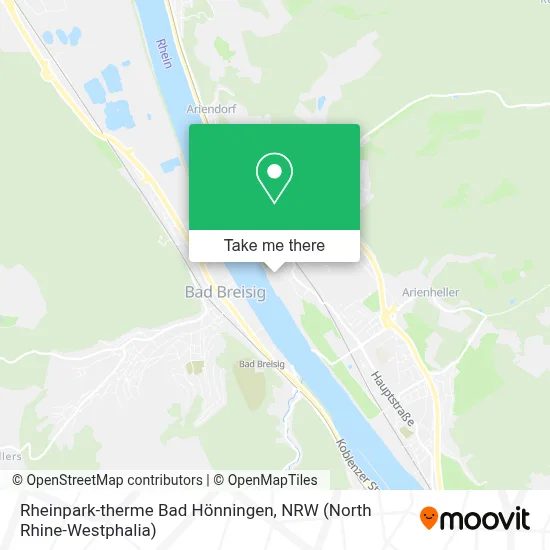 Rheinpark-therme Bad Hönningen map