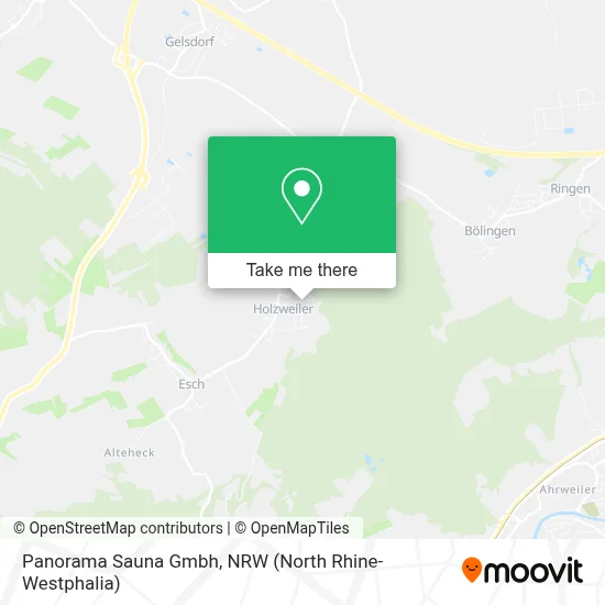 Panorama Sauna Gmbh map